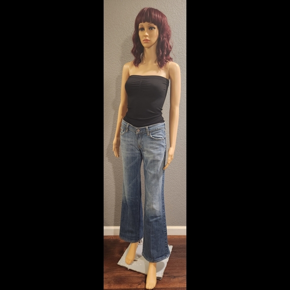 Awesome VTG Daisy Flare Jeans - Picture 5 of 16
